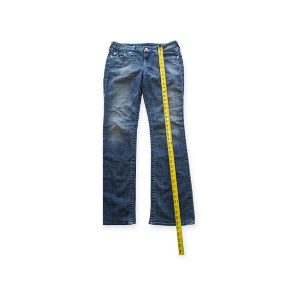 True Religion Boot Cut Medium Blue Made in USA Mens Size 30 - Picture 4 of 6